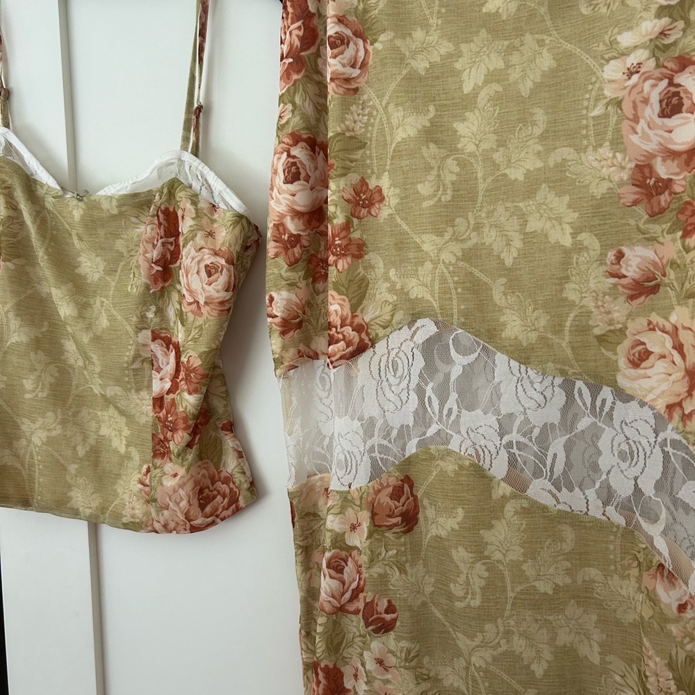 Tiger Mist Floral Two Piece Set